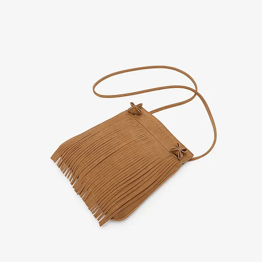 Bohemian Style Tassel Bag Simple All-match Crossbody Shoulder Mobile Phone Bag