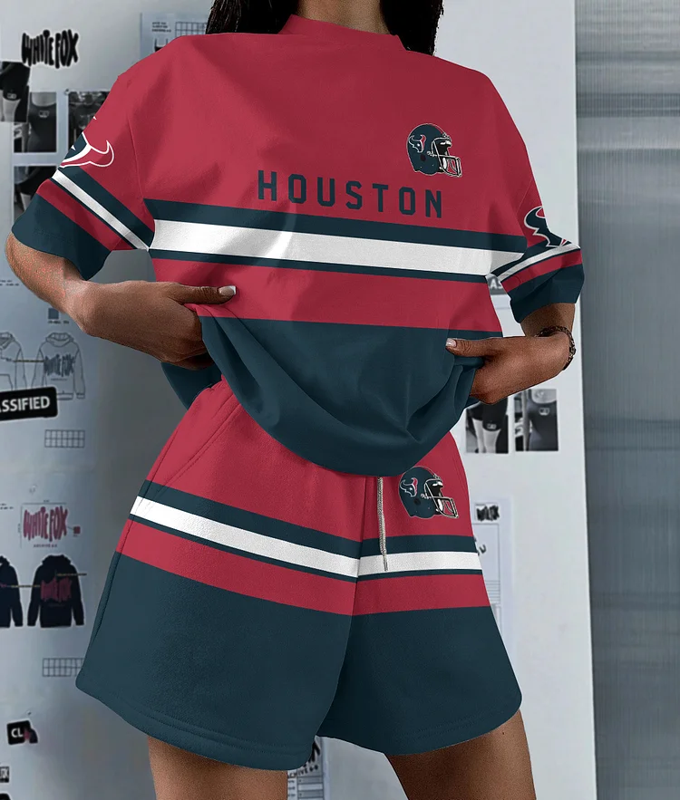 Houston Texans Limited Edition Top And Shorts Two-Piece Suits