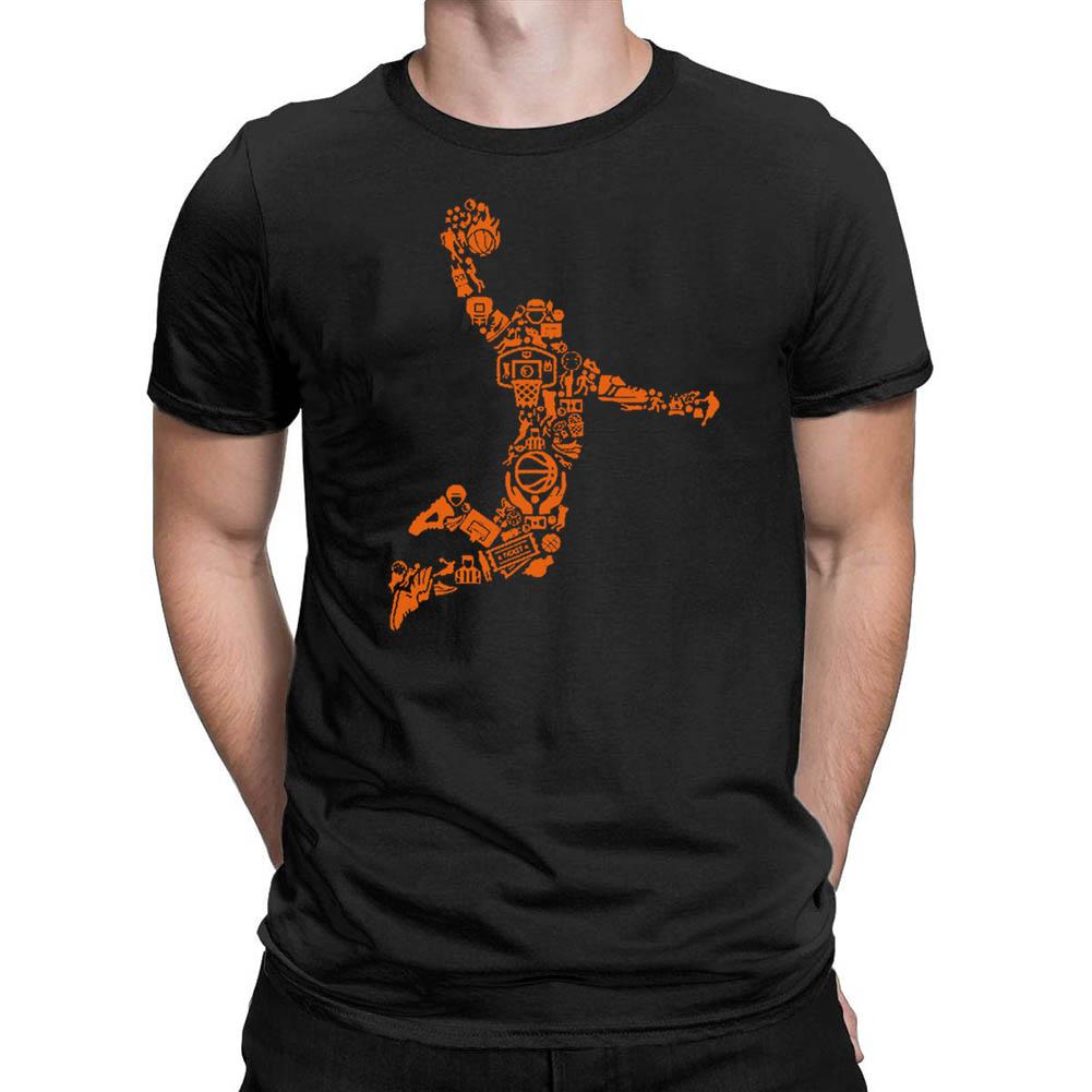 Basketball Player Unisex Men's T-shirt-Guru-buzz