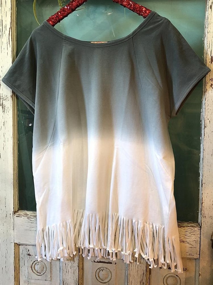 Bestdealfriday Cotton Blend O Neck Shirts Tops