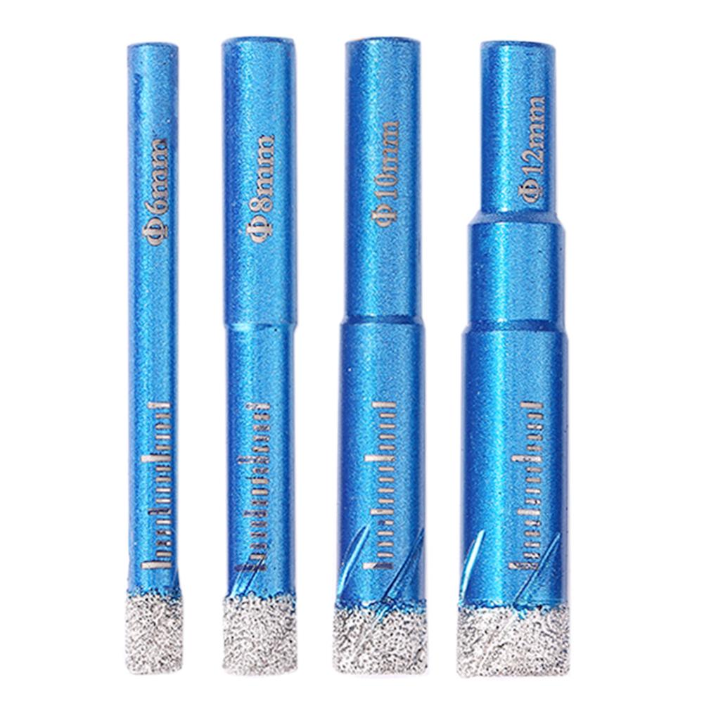 4pcs 6/8/10/12mm Diamond Coated Drill Bit Set Marble Glass Hole Saw Cutter, 501 Original
4pcs 6/8/10/12mm Diamond Coated Drill Bit Set Marble Glass Hole Saw Cutter, 501 Original