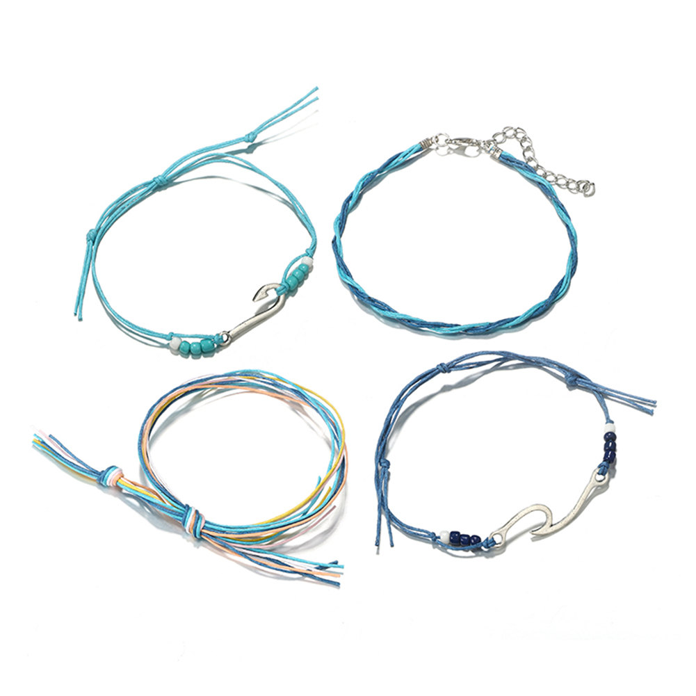 Boho Ethnic Weave Rope Bracelet Multilayer DIY Beads Bangle Jewelry Gifts, Style 6, 501 Original
Boho Ethnic Weave Rope Bracelet Multilayer DIY Beads Bangle Jewelry Gifts, Style 6, 501 Original