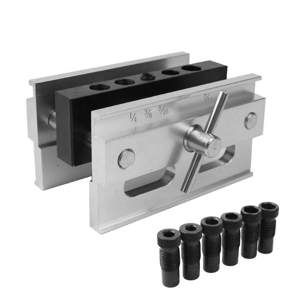 Woodworking Self-centering Doweling Jig Kit Drill Guide Set Drill Bushings, 501 Original
Woodworking Self-centering Doweling Jig Kit Drill Guide Set Drill Bushings, 501 Original