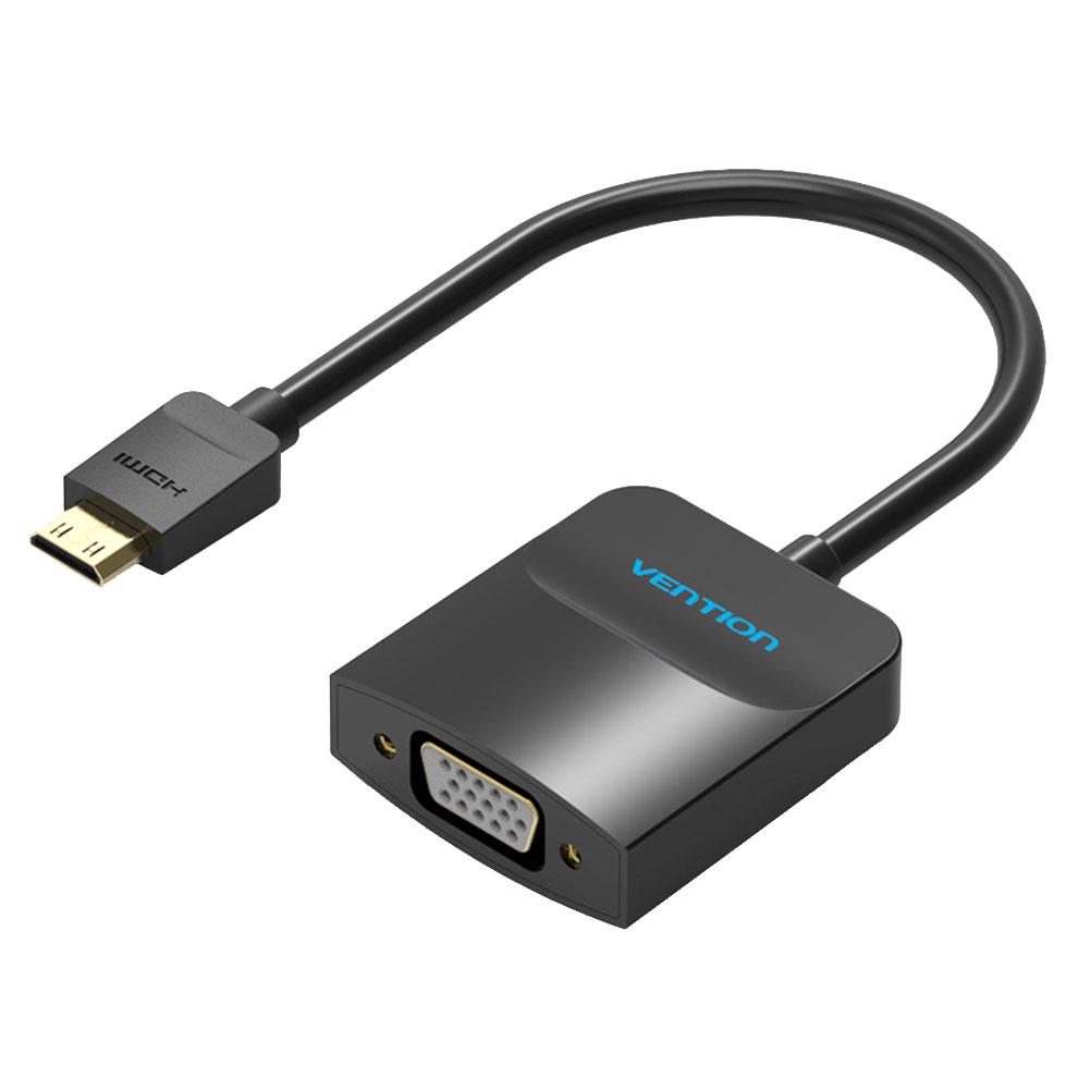 Vention AGABB Mini HDMI-compatible to VGA Cable 1080P HD Display Audio Video Adapter, 501 Original
Vention AGABB Mini HDMI-compatible to VGA Cable 1080P HD Display Audio Video Adapter, 501 Original