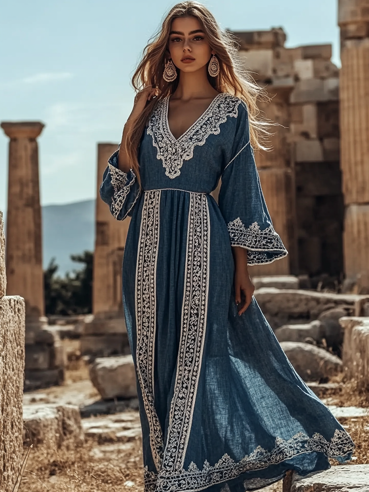 Greek Maxi Dress