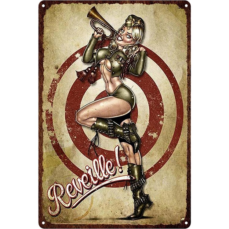 Sexy Pin Up Girl - Vintage Tin Signs/Wooden Signs - 20*30cm/30*40cm