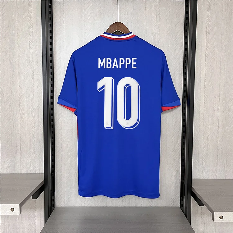 2024-25 France home CAMAVINGA  GRIEZMANN GIROUD MBAPPE DEMBELE T. HERNANDEZ Football jersey 