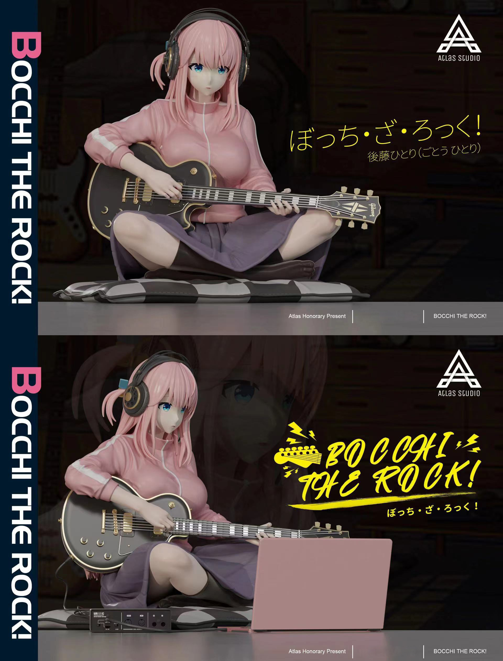 1/6 Scale Fantasy Girlfriend Series Hitori Gotoh - Bocchi the Rock! Resin  Statue - Atlas Studio