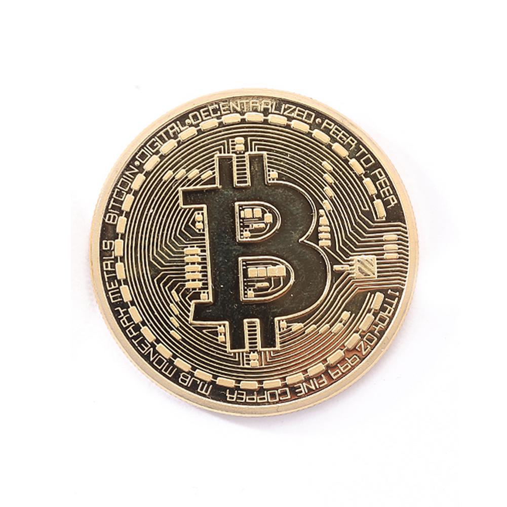 10Gold Plated Physical Bitcoins Casascius Bit Coin BTC With Case Gift(Gold), 501 Original
10Gold Plated Physical Bitcoins Casascius Bit Coin BTC With Case Gift(Gold), 501 Original
