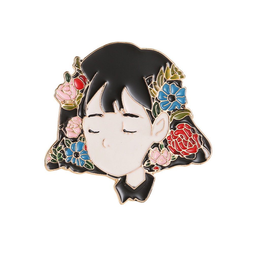 Anime Cartoon Portrait Brooches Women Men Shirt Jacket Sweater Jackets Pins, 02 side face, 501 Original
Anime Cartoon Portrait Brooches Women Men Shirt Jacket Sweater Jackets Pins, 02 side face, 501 Original
