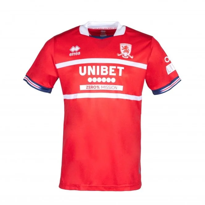 Middlesbrough Home Shirt Top Kit 2023-2024 - Red