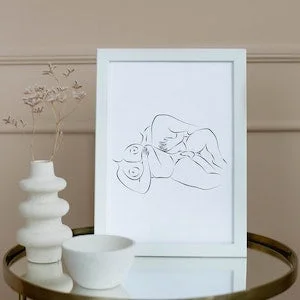 pornhint Pornhint DIGITAL DOWNLOAD, Sensual Bedroom Wall Art, Sensual Art, Erotic Line Art, Sensual Couple Art, Abstract Painting, BBW Sex Printable Art