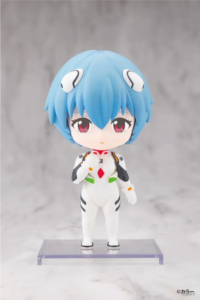 Kotobukiya - OSHI WORKS Mini Rebuild of Evangelion Rei Ayanami Complete Figure (Licensed)-
