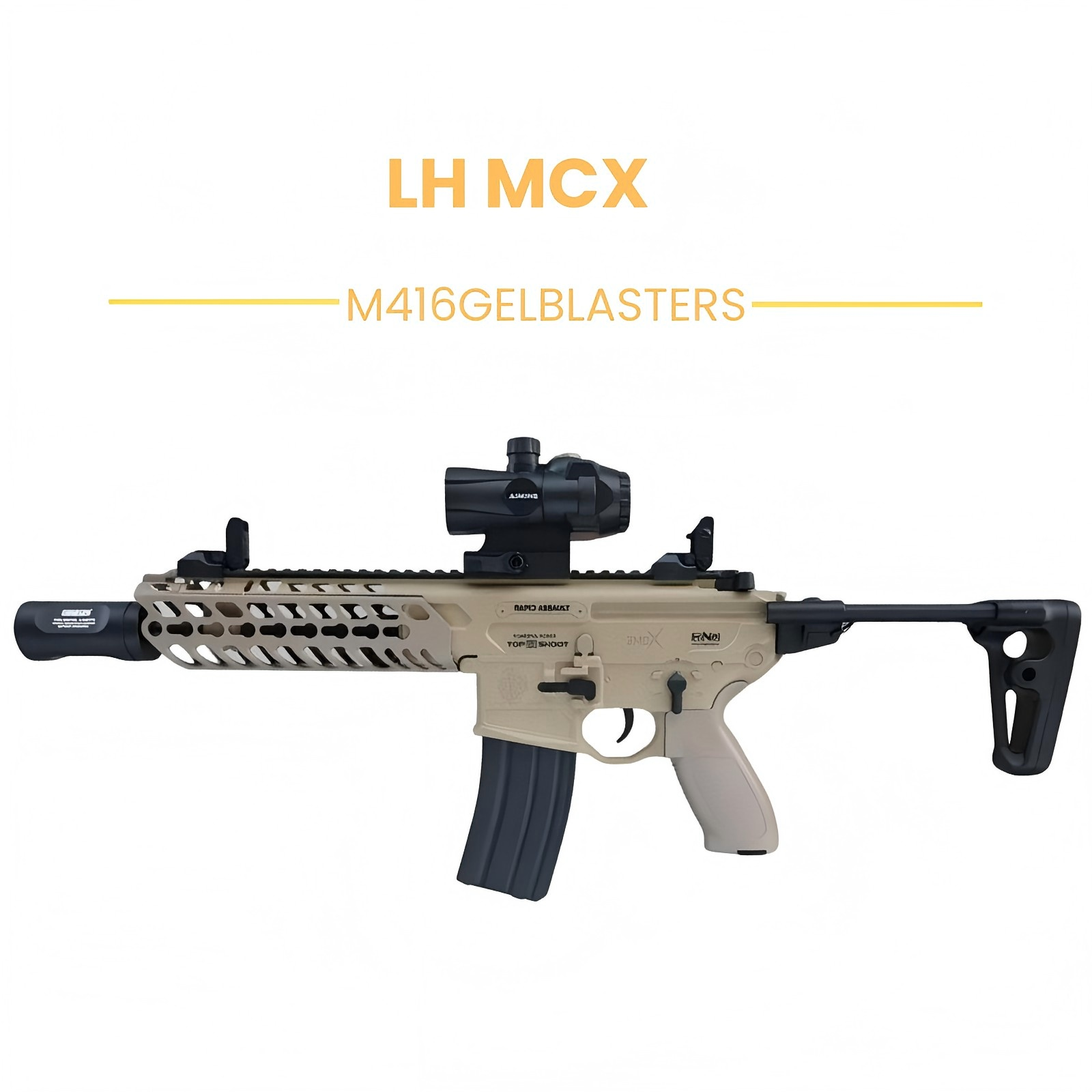 High-Speed LH MCX Tactical Gel Blaster Rifle