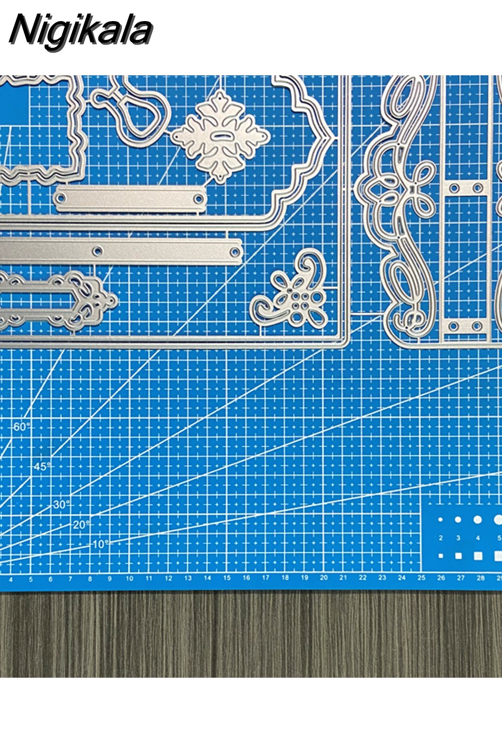 Nigikala Goddess Metal Cutting Dies Essentials Frame #7 diy ...