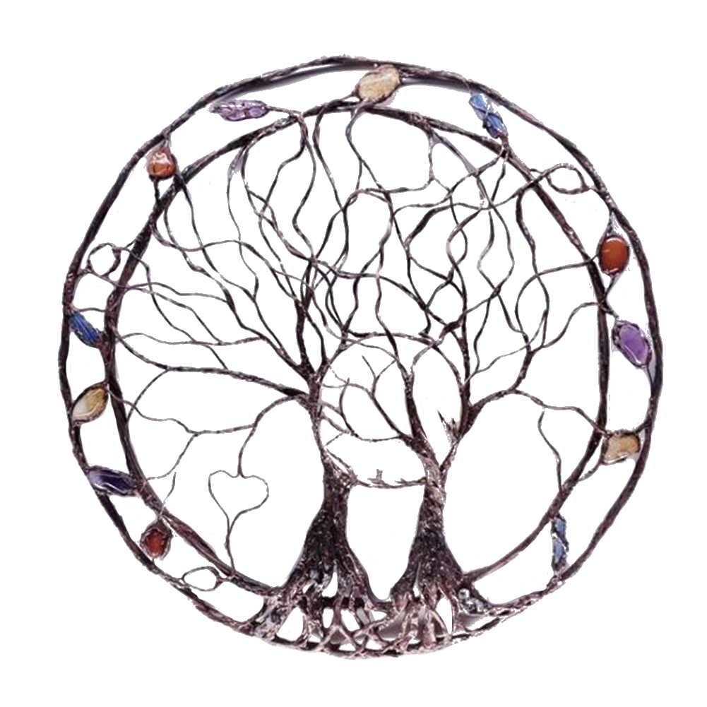 3D Metal Tree Crystal Ball Ring Art Statue Home Wall Hanging Backyard Decor, 501 Original
3D Metal Tree Crystal Ball Ring Art Statue Home Wall Hanging Backyard Decor, 501 Original