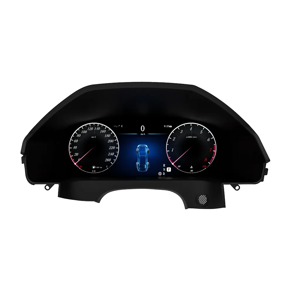12,3 Zoll LCD für Mercedes BENZ W212 Cluster Armaturenbrett Instrument Vollbild Tachometer