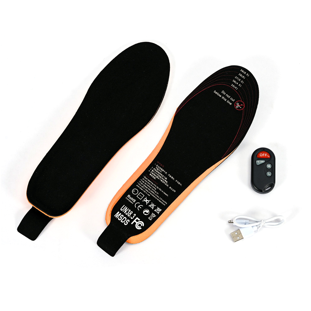 USB Heated Insoles Winter Feet Warm Smart Remote Control Heating Shoe Mats, 35-40, 501 Original
USB Heated Insoles Winter Feet Warm Smart Remote Control Heating Shoe Mats, 35-40, 501 Original