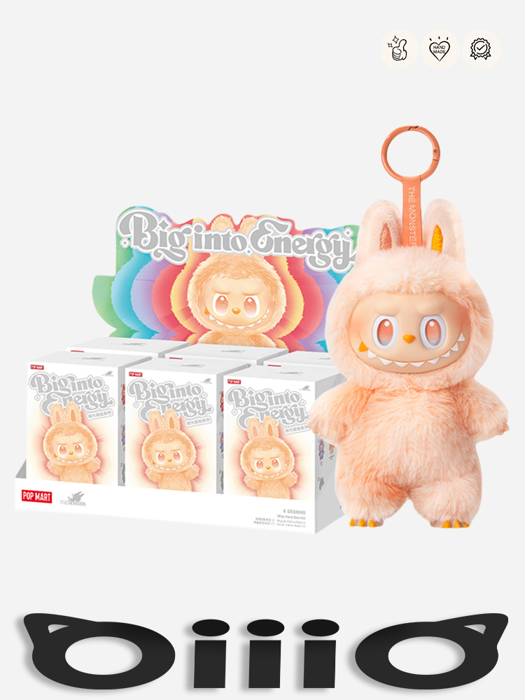 LABUBU - Big into Energy Series-Vinyl Plush Pendant Blind Box