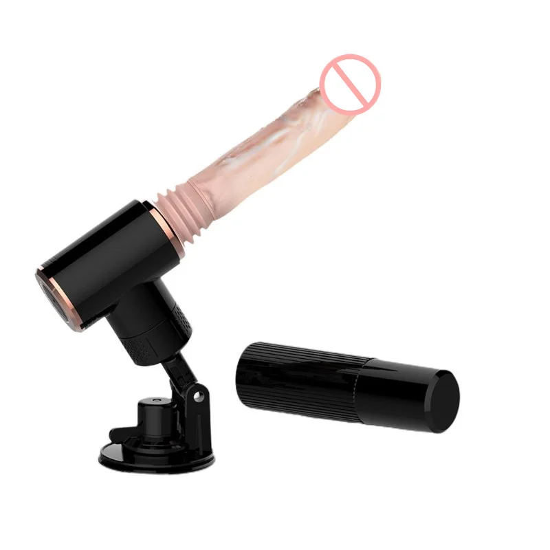 Automatic Thrusting Sex Machines Adults Toy Gun G-spot Dildo Vibrator - Rose Toy