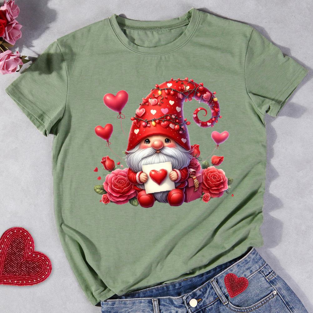 Happy Valentine's Day Goblin Round Neck T-shirt-0024790-Guru-buzz