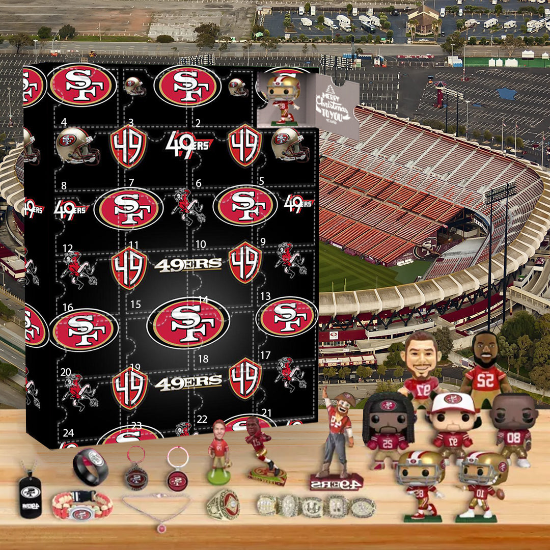 2023 San Francisco 49ers Advent Calendar The One With 24 Little Doors
