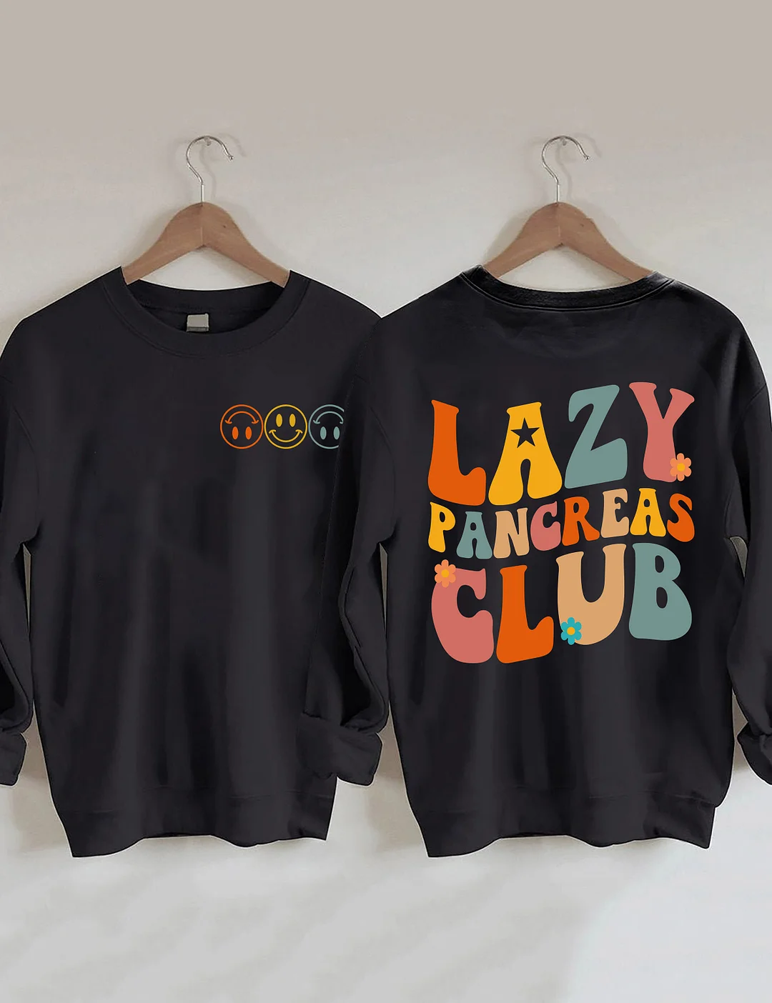 Groovy Lazy Pancreas Club Sweatshirt