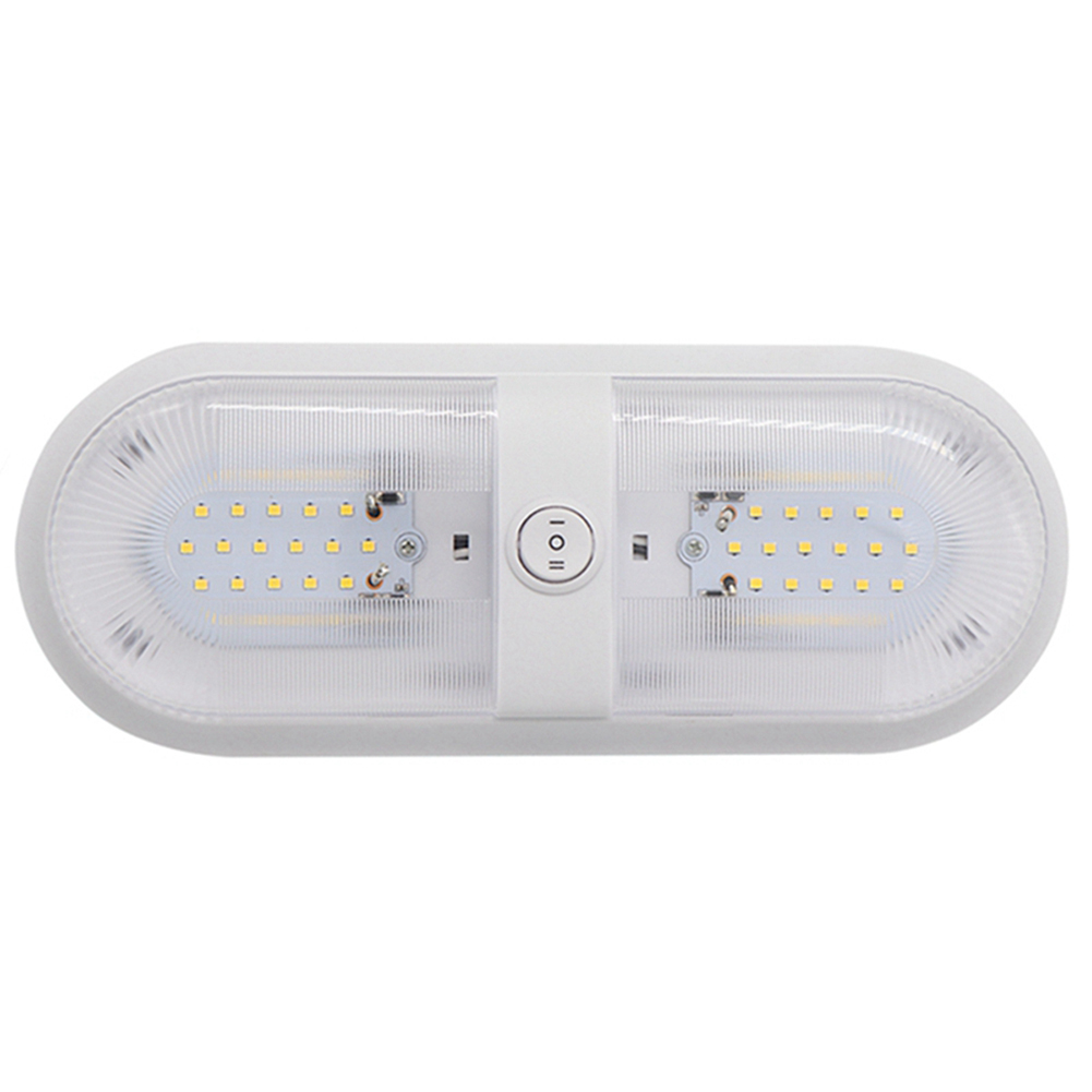 10-24V 48 LED RV Ceiling Light with Rocker Switch for Camper Yacht Boat, 501 Original
10-24V 48 LED RV Ceiling Light with Rocker Switch for Camper Yacht Boat, 501 Original