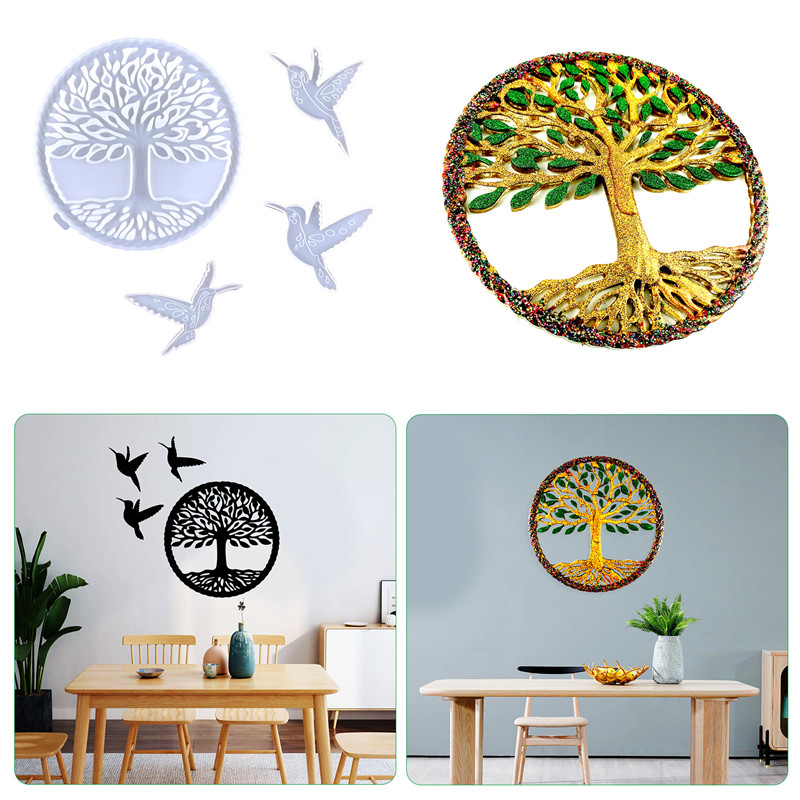 Craft a Living Masterpiece with CrazyMold's Tree of Life Wall