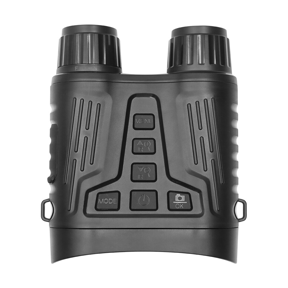 BekinTek 4K Night Vision Binoculars Rechargeable Digital Telescope Infrared Night View Goggles Full Dark Observing Starlight Sensor 7x IR 8x Zoom 3.2 Inches HD Screen 4K Video 36M Photo 4 Color Effect Support 360P ENV 10