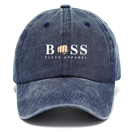 Boss Washed Cotton Sun Hat Vintage Outdoor Casual Cap、、URBENIE