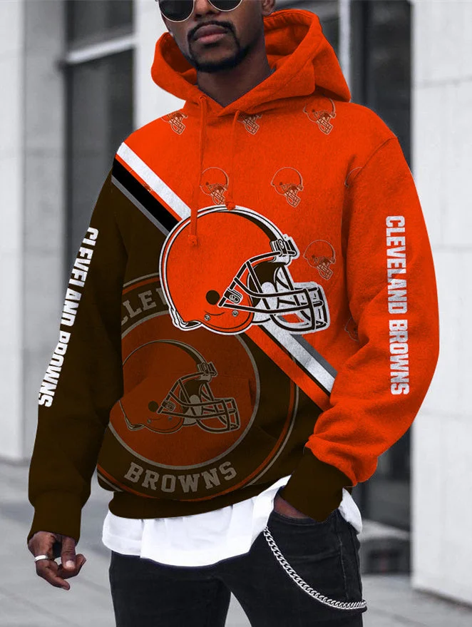 Cleveland Browns
3D Printed Hooded Pocket Pullover Hoodie