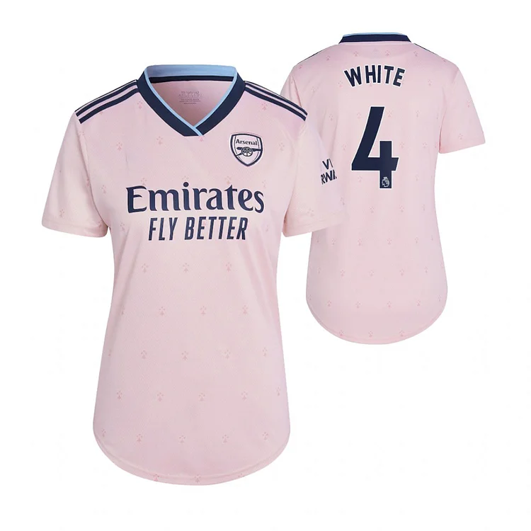 Women's Arsenal Ben White 4 Third UCL Shirt Kit 2022-2023
