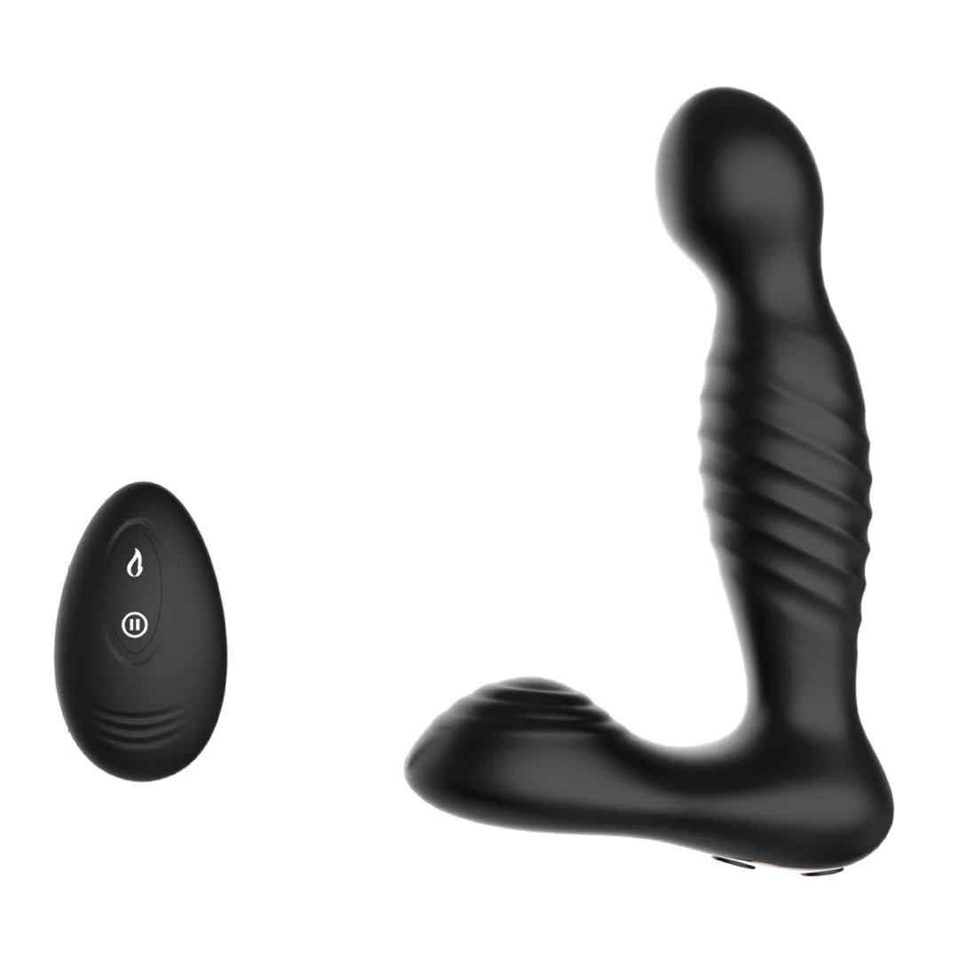 3-in-1 Heating Rotating And Vibrating Prostate Massager Rosetoy Official