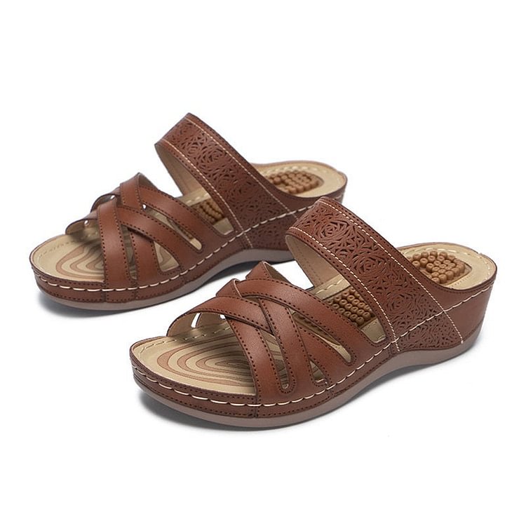 Women's With Arch Support Platform Wedge Sandals