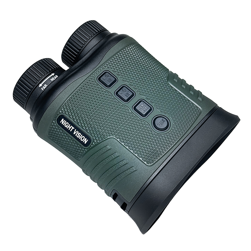 BekinTek Handheld 4K Night Vision Binoculars Rechargeable Telescope Infrared NVG Goggles Full Dark Observing 7x IR Adjustment 8x Digital Zoom 4K Video Recording 8M Photo 3 Inches Large HD Screen Support PC Control with 32G TF Card 8