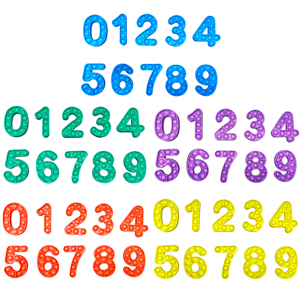 10pcs Silicone Number Push Bubble Fidget Toys Anti-stress Puzzle Toy Set, Orange, 501 Original
10pcs Silicone Number Push Bubble Fidget Toys Anti-stress Puzzle Toy Set, Orange, 501 Original