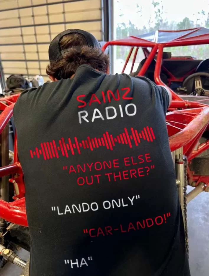 Anyone else out there?Lando only. Car-Lando! Ha Men's T-shirt - Devcarry