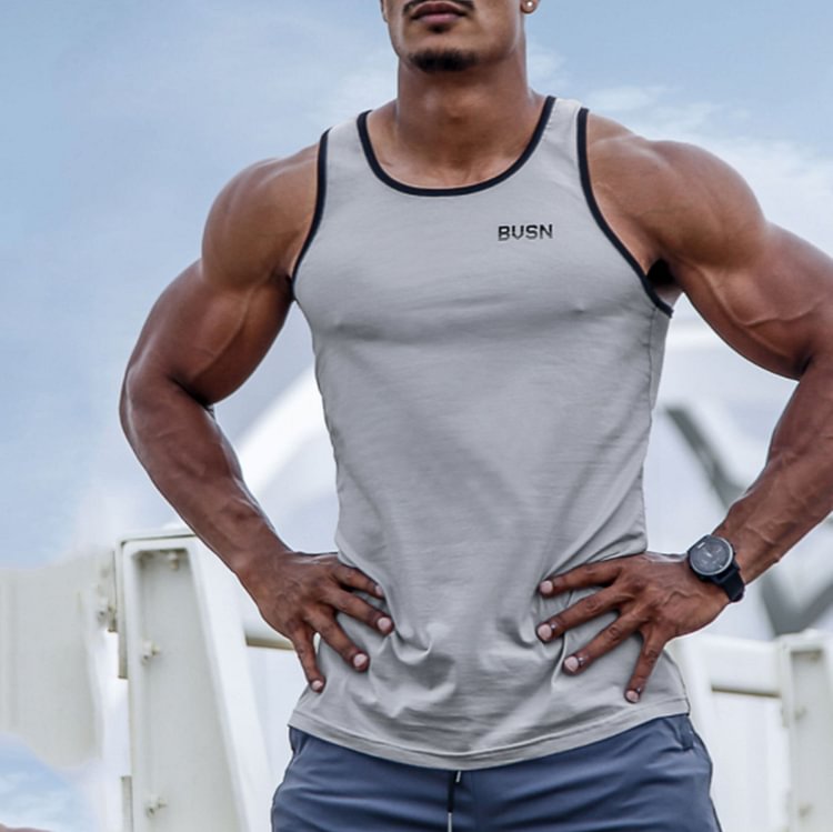 Men's Trendy Printed Casual Tank Top