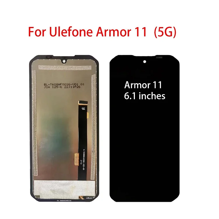 For Ulefone Armor 10 Armor 11 5G Mobile Phone Screen Tela LCD Display Touch Screen Assembly Armor 10 11 5G Tela LCD Display