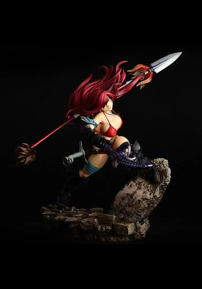 Orca Toys Fairy Tail Erza Scarlet the Knight Black Armor Ver. 1/6 Scale PVC Figure-shopify