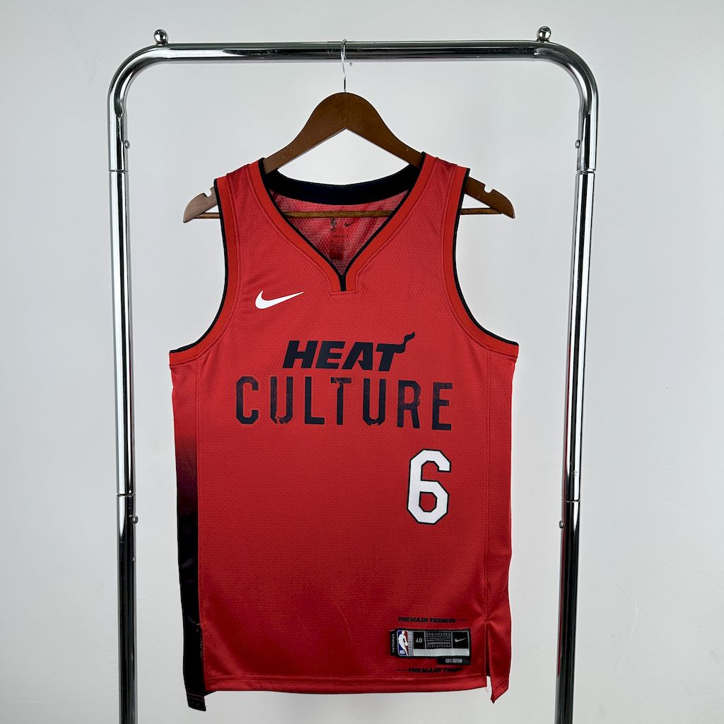 Miami Heat Maillot De Basket Pas Cher Nba Maillot NBA Heat 14 Hero