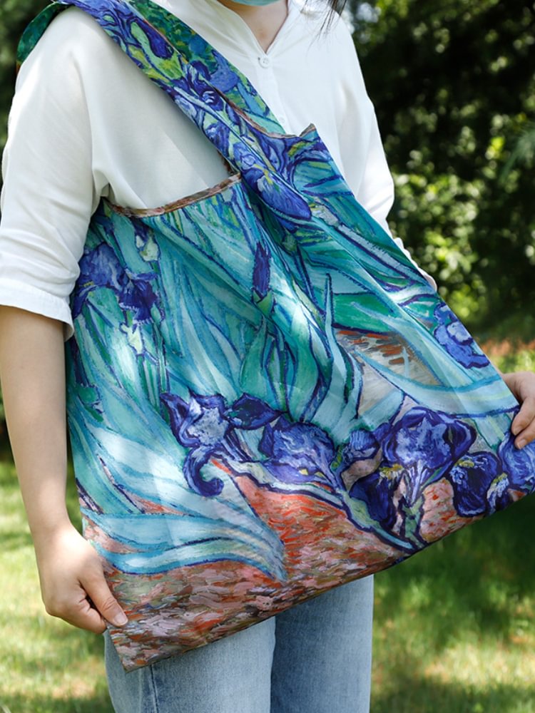 Van Gogh Painting Big Recycle Shouder Bag