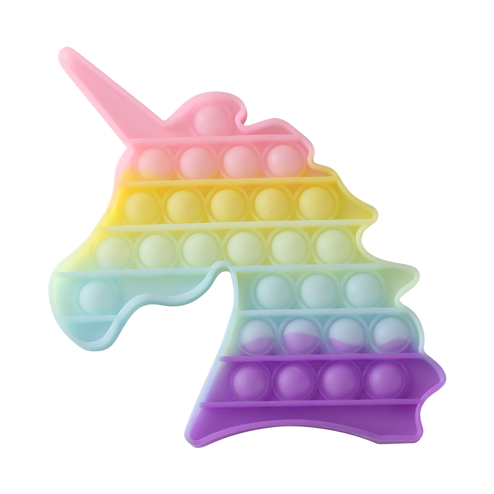 Horn Horse Push Bubble Rainbow Luminous Autism Needs Stress Reliever Toys, 501 Original
Horn Horse Push Bubble Rainbow Luminous Autism Needs Stress Reliever Toys, 501 Original