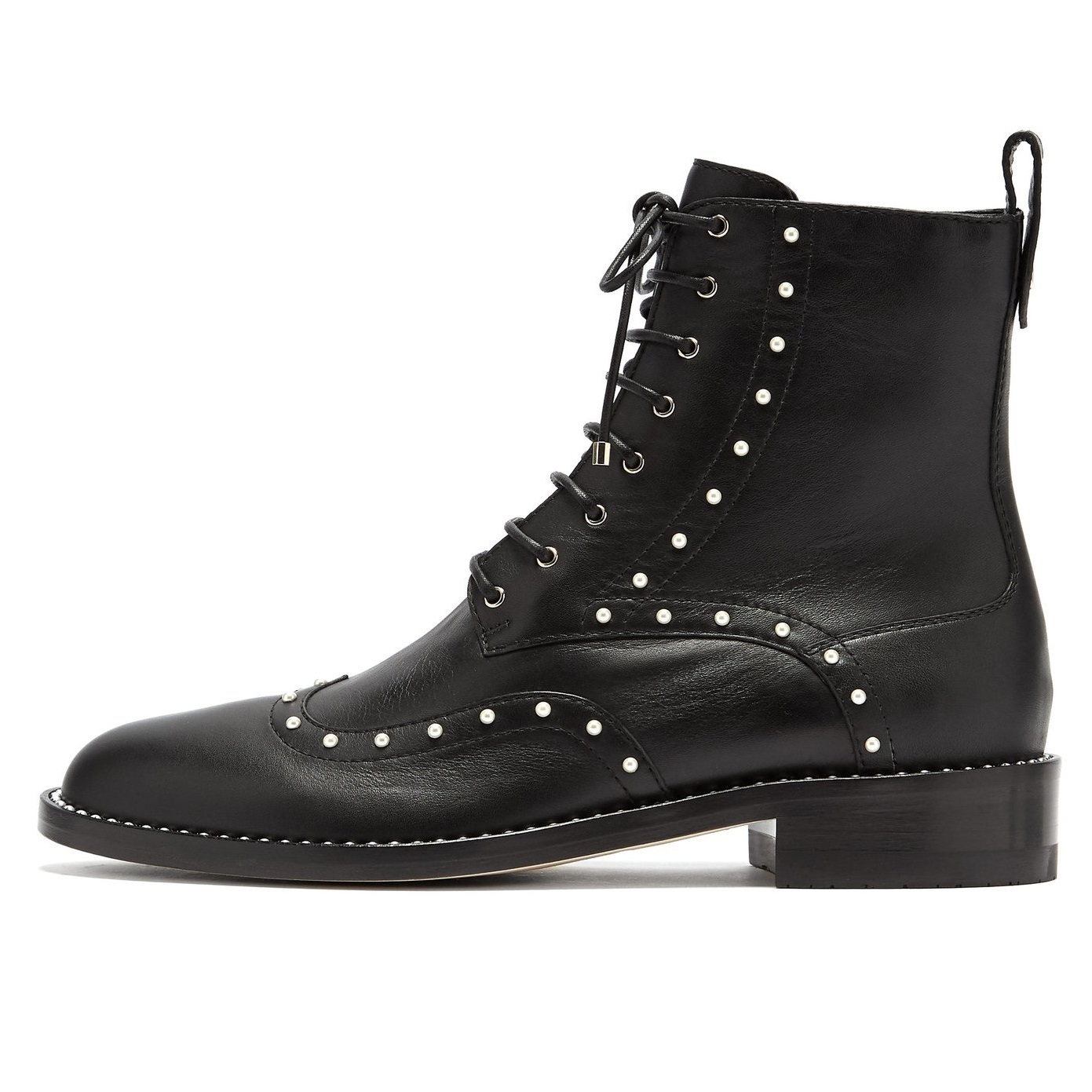 ショートブーツ・ブーティ MOON BOOT 'Mule suede beads' ankle boots Black FAUX-FUR BEADS BLACK MULES | Moon Boot®