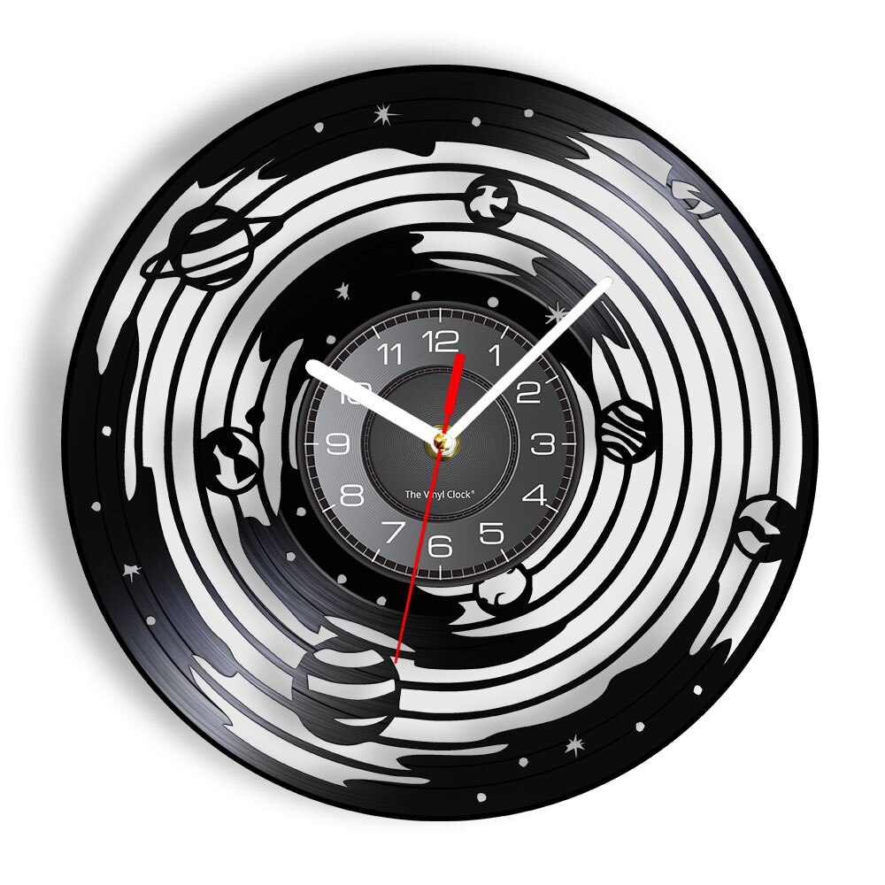 Solar System Eight Planets - Vinyl Record Wall Clock - Without LED, 501 Original
Solar System Eight Planets - Vinyl Record Wall Clock - Without LED, 501 Original