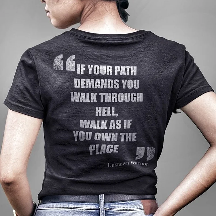 Womens Casual Print T-Shirt