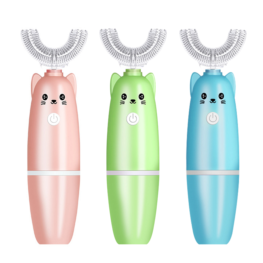 Automatic Ultrasonic U-Shape Kids Toothbrush Electric Battery Poewred Brush, Pink, 501 Original
Automatic Ultrasonic U-Shape Kids Toothbrush Electric Battery Poewred Brush, Pink, 501 Original