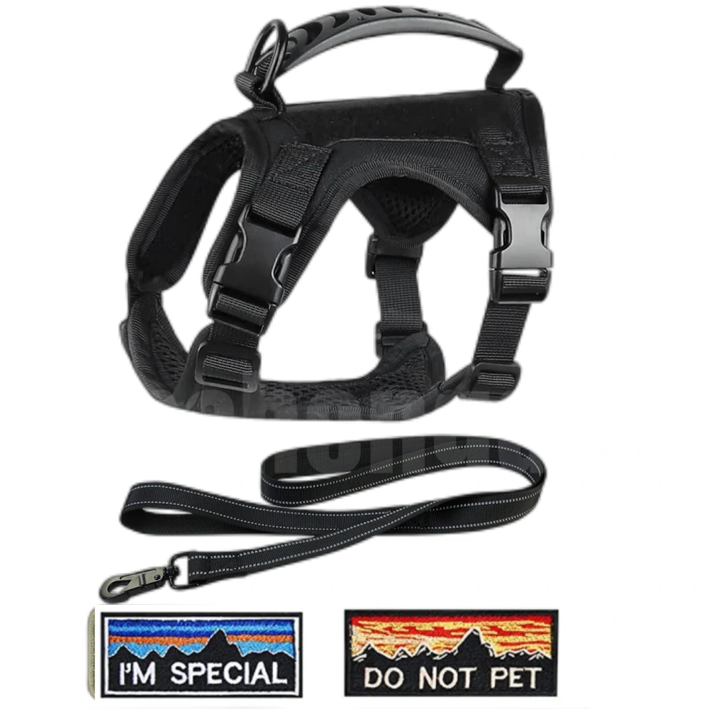 Guardian Series - Adjustable tactical training vest for small dogs