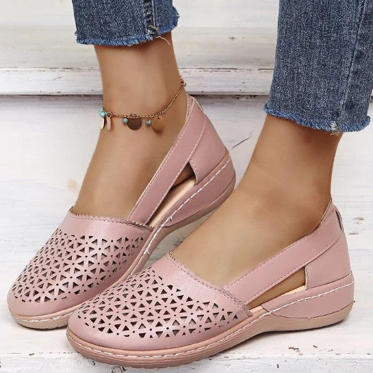 Women's Summer Hollow Wedge Fashion Casual Sandals